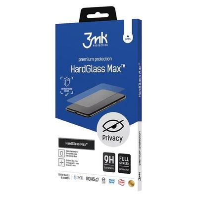 Tempered Glass for iPhone 15 Plus 3MK HardGlass Privacy Black