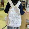 Schoolbag schoolbag junior high school girls 1011 summer new high school college students printed backpack versatile large capacity computer backpack