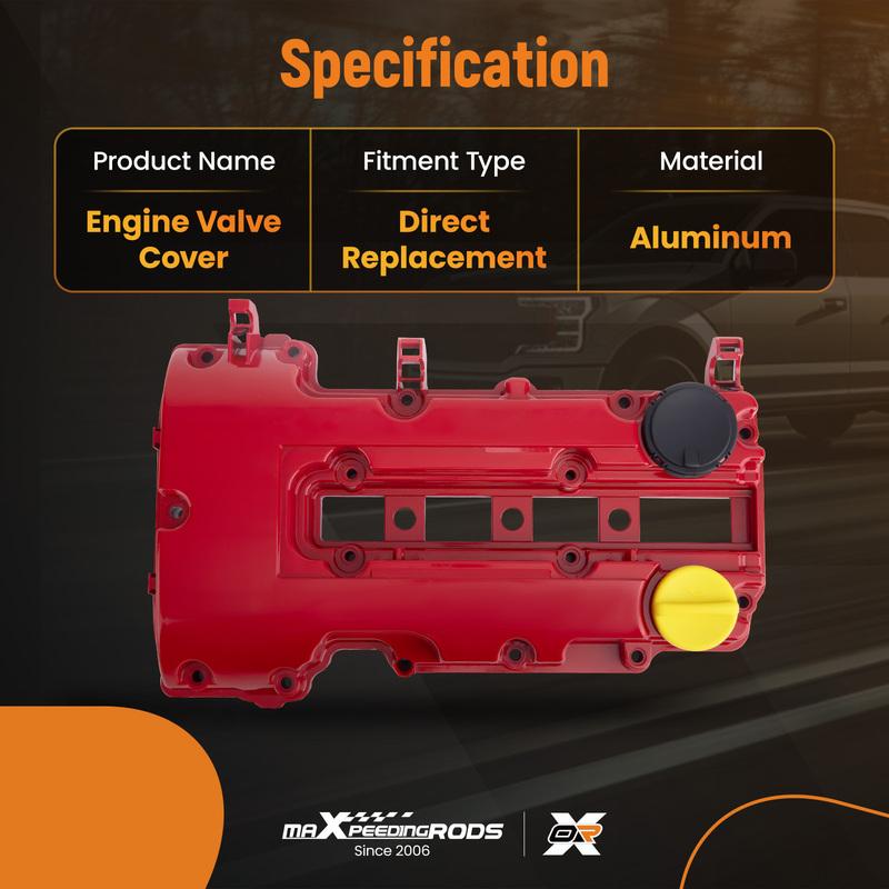 

Engine Camshaft Valve Cover w/Gasket for Chevy Cruze Volt Sonic 1.4L 2011-2019