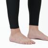 Gunze RIZAP Compression Size M Leggings, Hip-Lifting, 10-Length, Men's, Black,