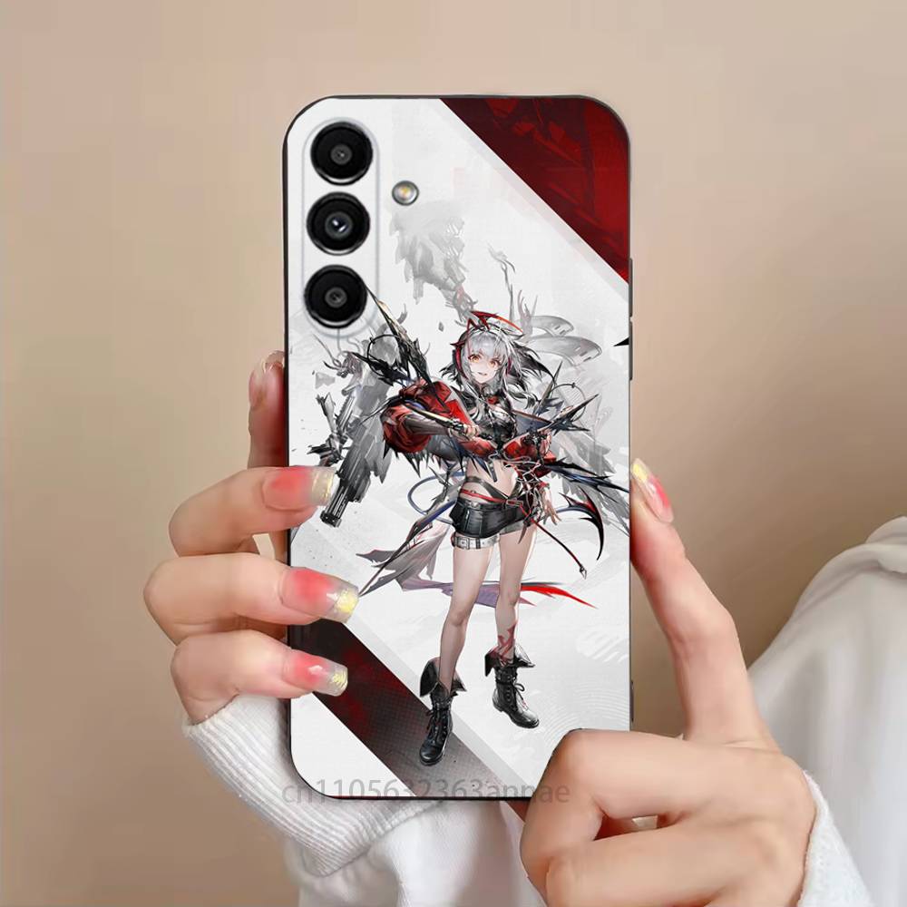 Arknights Game W Phone Case For Samsung Galaxy S21 22 23 24 S25 Ultra PlusS20 FE S10 Plus  Cover Funda