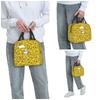 Yellow Duck Pattern Insulated Lunch Bag for Women Office Cooler Thermal Food Box Tote Leakproof Lunch Boxes Container