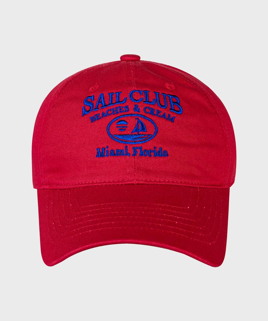 Bichiseuaenkeulim Sail Club Ball Cap-Red