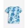 Boys' Dinosaur T-shirt Baby Summer Clothing New Arrival Fashion Children Casual Print Round Neck Short Sleeve Kids Tops 6