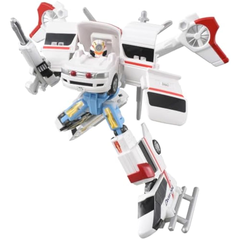 TAKARA TOMY (TAKARA TOMY) Tomica Job Lover TJBDX Unite Medi Braver Ambulance & Doctor Helicopter ...