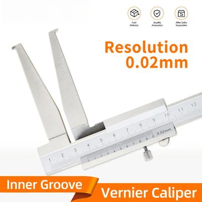 Inside Groove Caliper Stainless Steel Inside Vernier Caliper For Inner Diameter Measurement Tools Gauge 10-160 26-200 30-300mm