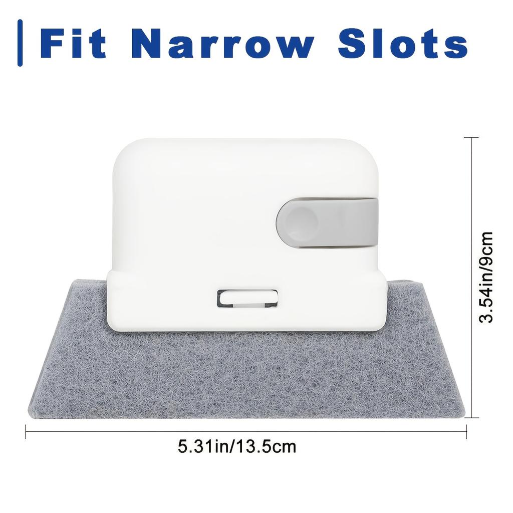 1Pcs Window Groove Cleaning Cloth Brush Slot Hand-held Door Gap Keyboard Kitchen Floor Gap Household Cleaning Tools