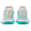 Air Jordan Zion 1 White Dynamic Turquoise Men Sneakers Laser-Orange Black DA3130-101