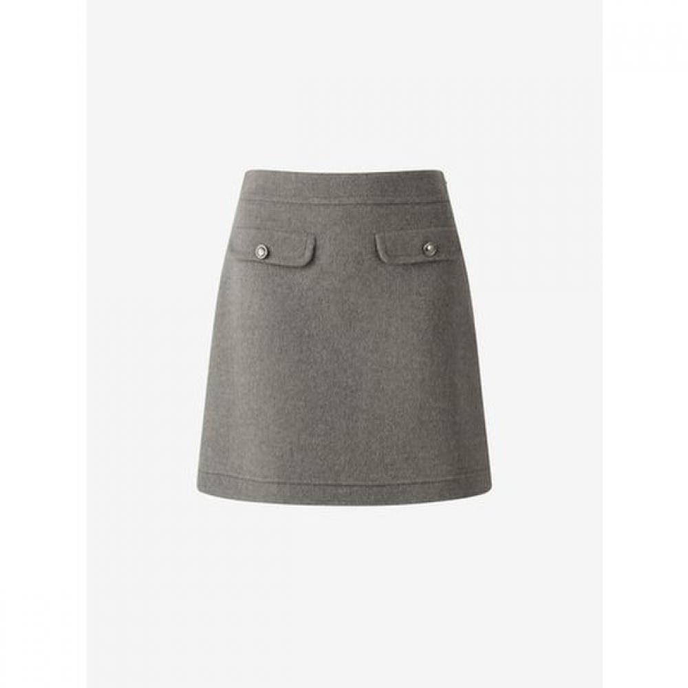 Cc Collect Cashmere Blend Handmade Mini Skirt C254msd501