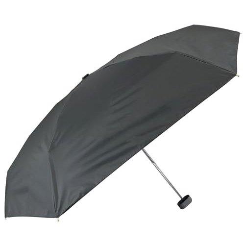 Basic Standard Compact Folding Umbrella for Women 5-Section Manual Parasol UV 99.9% Protection Heat Shielding Water Repellent Blue-Gray