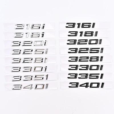 - Applicable Rear Badges/Displacement Numbers for Older BMW 3 Series: 316i, 318i, 320i, 325i, 330i