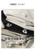 Leg slit thin casual pants for women, 2026 summer fashion, loose and versatile, slimming straight leg pants