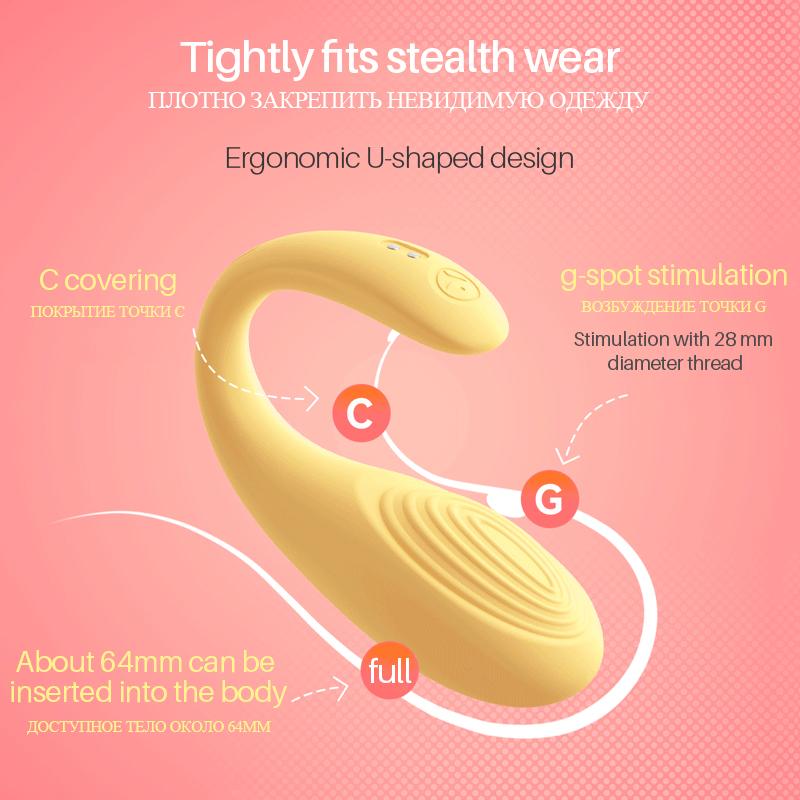 Dildo Vibrator for Women Wireless APP Remote Control G-Spot Clitoris Stimulator Wearable Butterfly Vibrating Panties
