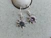 Mystic Topaz Gemstone Women Dangle Earring, Solid 925 Sterling Silver Birthstone Gift Round Shape Earring