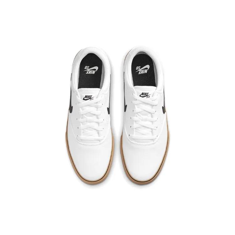 Nike Chron 2 Canvas SB 'White Gum Light Brown' (Unisex) White / White / Gum Light Brown / Black Skate Shoes DM3494 101