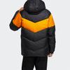 Men's adidas Hooded Zipper Black Down Jacket H20786