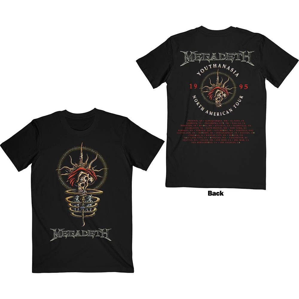 Megadeth - Youthanasia 1995 North American Tour - Black t-shirt XXXXL