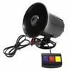 Universelles Autohorn 12V 20W, 3-Ton-Klang, laute Geräuschwarnung, Feuersirene, Lautsprecher, Auto-Zubehör, Motorrad