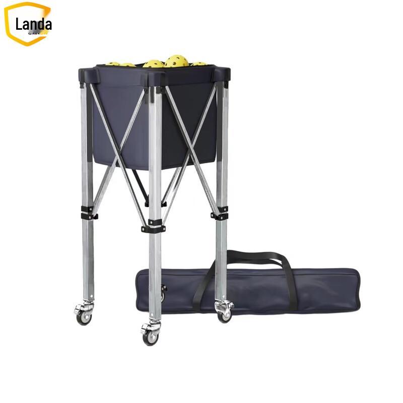 Landa Portable Foldable Tennis Ball Cart