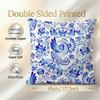 Pattern Scroll Pattern Cushion Cover 1Pcs Decorative Covers Soft Cushion Case For Sofa Couch Decor 40X40 45X45 Pillowcases