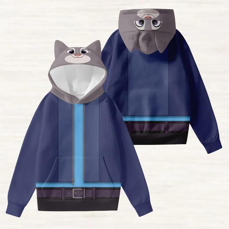 Bluza z kapturem dla dzieci Zootopia Wąż Gary