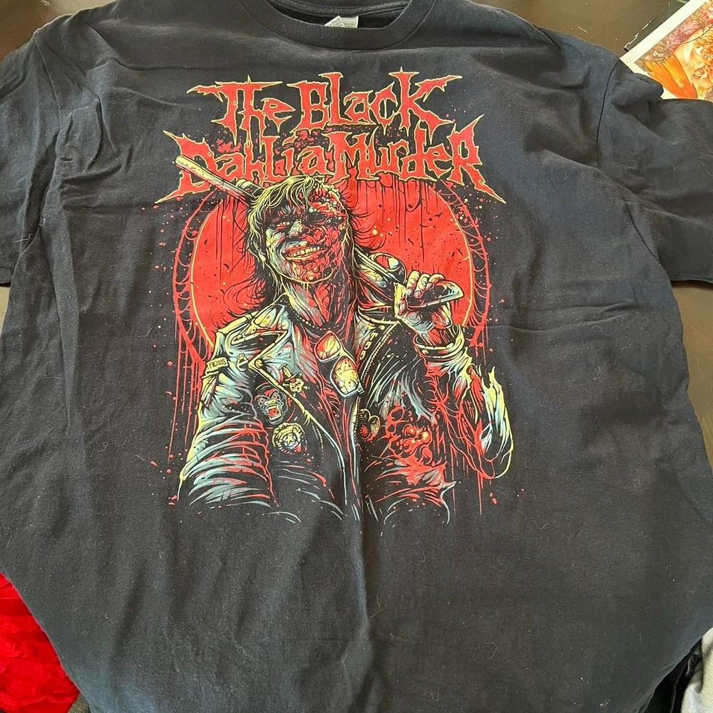 The Black Dahlia Murder Черный Цвет Футболка Футболка Унисекс S-5XL Перепечатка SG732 Унисекс Футболка XXXL