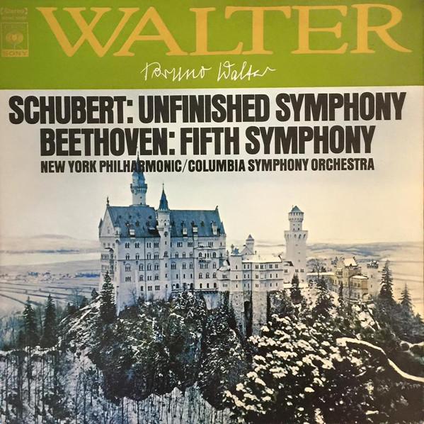 

LP Record BRUNO WALTER COLUMBIA SYMPHONY ORC Beethoven Symphony No. 5 Schuber SONC10101 CBS SONY Japan Classical Used