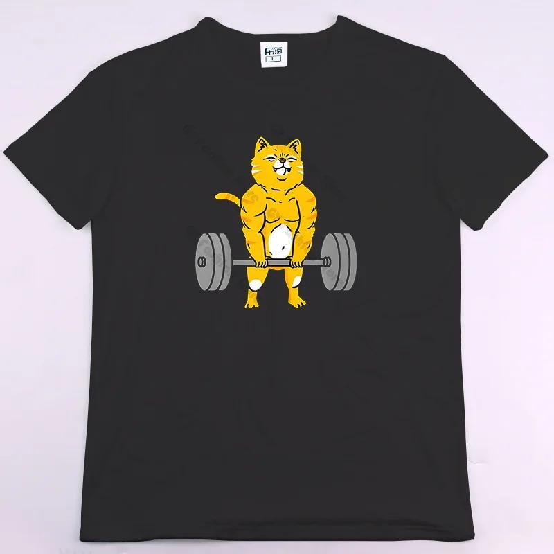 Letní móda Retro pánská anglická písmena těžké váhy 100% bavlna s kulatým výstřihem s potiskem Vysoce kvalitní neformální tričko Fitness Street