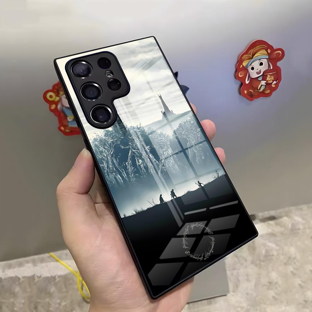 

The L-Lord Of The R-Rings Phone Case For Samsung S26 S25 Ultra S23 S22 S24 S20 Fe S21 Plus A54 A53 A16 Glass Cover Samsung s23ultra
