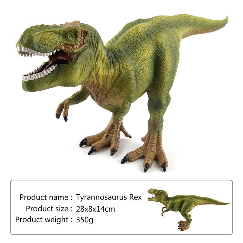 

English Details Dinosaur World Figure Model Toy Rex Tyrannosaurus Ornament