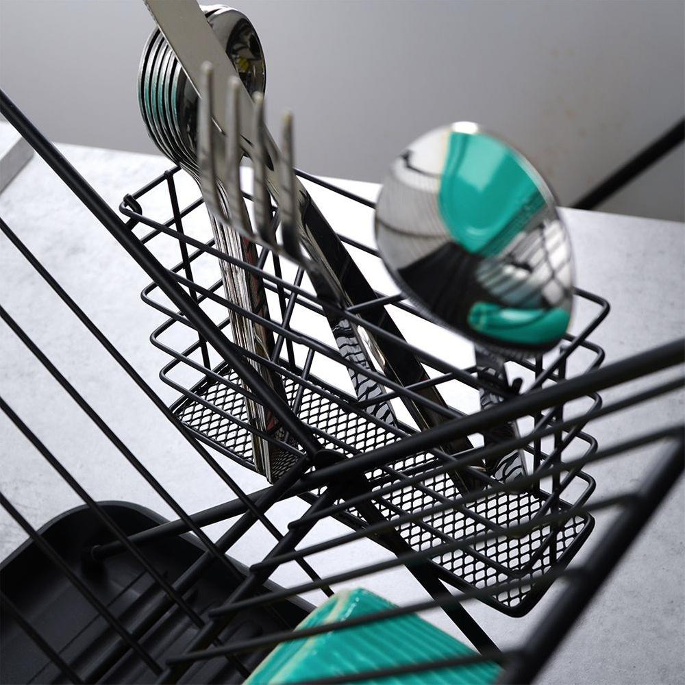Drainer for Dishes, Cutlery, Plates, Two-level, Two-tier, Standing