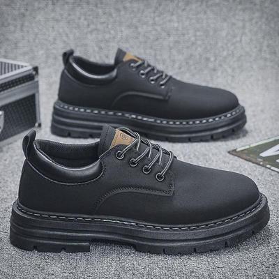 2024 Herren Retro Britische Low-Top Martin Stiefel: Verschleißfest, Dicksohlig, Vielseitige Frühling/Sommer Freizeitschuhe