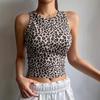 European/American Leopard Print Trendy Slimming Sleeveless Vest