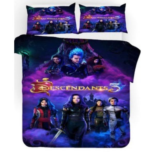 Bedding Kit, Descendant Series Size Three-Piece Quilt Cover