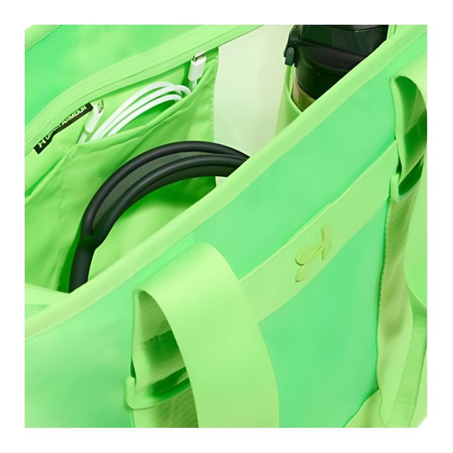 Under Armour 28.5L Casual Versatile Nylon Tote Bag Women Tote Bags Green 1388925-362