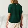 Reebok Soft Comfortable Loose Short Sleeve Polo Shirt Men tops Green 24FRC431MGL1