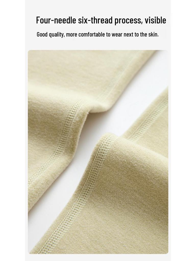 Women's Acrylic Thermal Fleece-Lined Underwear Set