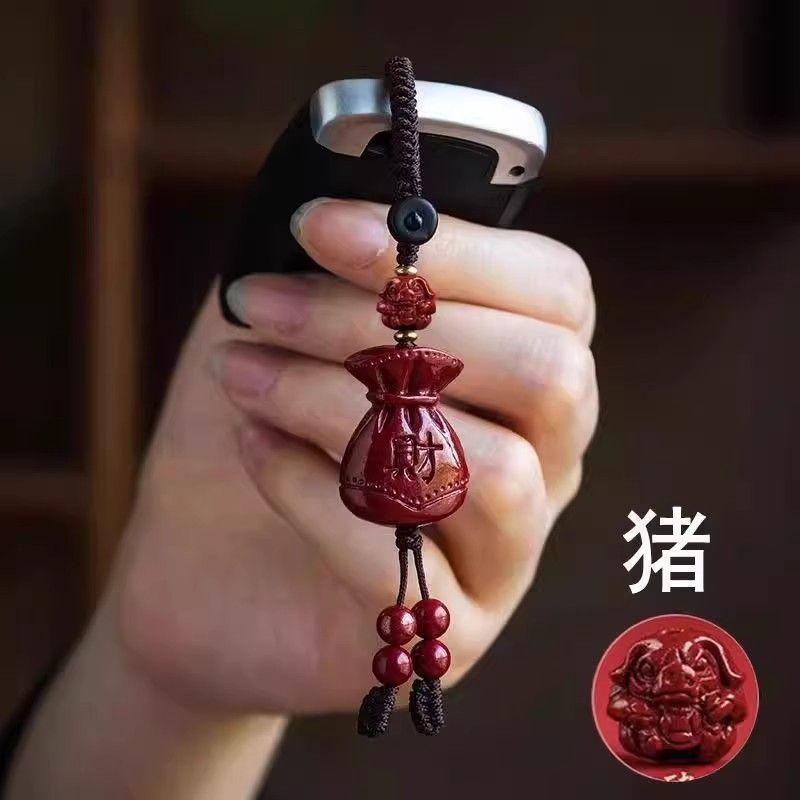 

2025 год Змеи, двенадцать знаков зодиака, красные счастливые мешочки, брелоки для ключей автомобиля, мужские и женские сумки, подвески, знаки зодиака, подарки дракона и змеи