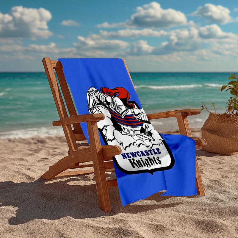 Knights Fashion Beach Towel: Ideal for Summer Adventures Soft, absorbent and quick drying suitable for swimming and bathing