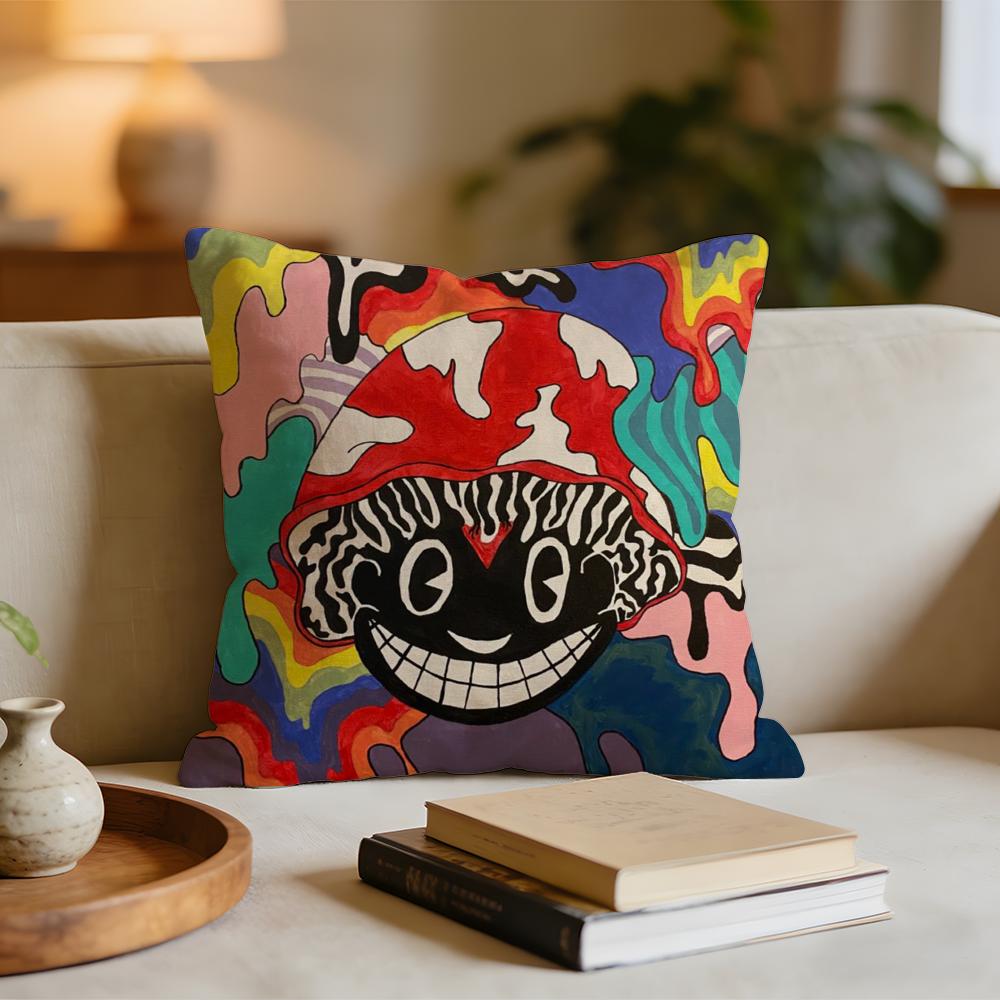 

Lil DDarkie Rapper Cushion Cover Short plush pillowcase for bed sofa carwashable 30x30cm