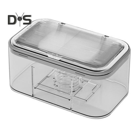 

Коробка для дозирования влажных салфеток. Настенный держатель для салфеток большой емкости. Легко открывающаяся многофункциональная коробка для салфеток с пружинной пластиной. серебряный серый