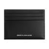 Coach Ellie 10 Elephant Pattern Cow Leather Card Holder Men's Black Black