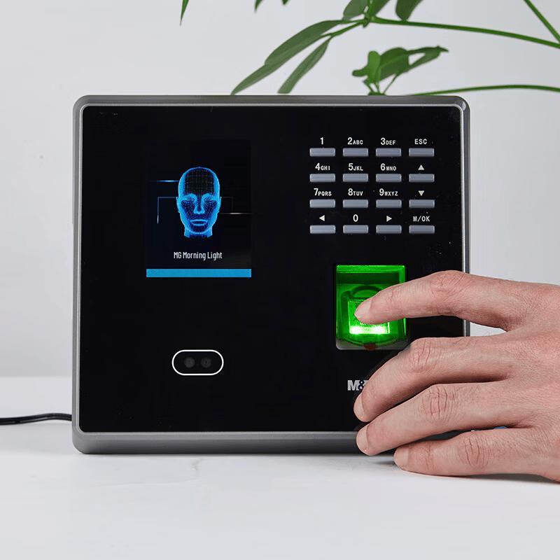 M&G Facial & Fingerprint Recognition Attendance Machine CN plug (adapter included)