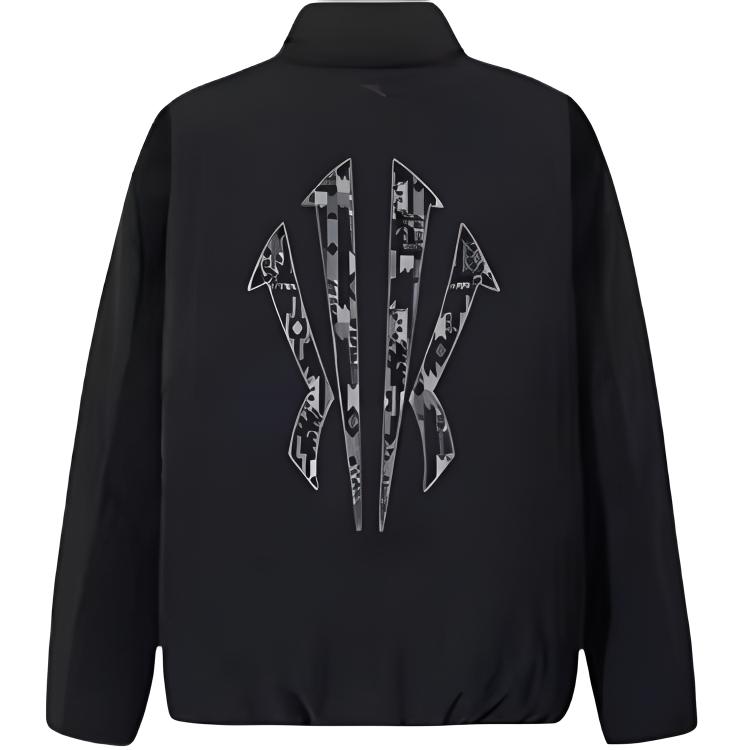Anta Kyrie Basketball Serie Wasserabweisend Warm Mode Paar Daunenjacke Unisex Oberbekleidung Basic-Schwarz 172541903N-2