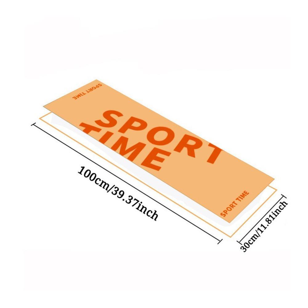 Ice Silk Fabric Cooling Towel Super Absorbent Quick Dry Cloth Portable Sweat Wipe Gym Workout