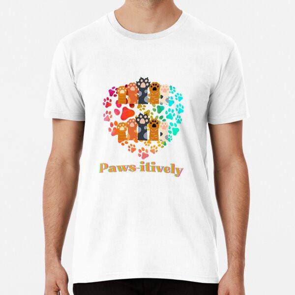 

Paws-itively - Cute Pet Lover Design for DogT-Shirt S-5XL Best T-Shirt 4XL