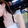 Women Geometric Long Triangles Drop Ear Studs Earrings Jewelry Gift