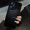 Art colored luminous pattern Phone Case For OPPO Reno 5 6 7 A96 A40 A58 Realme GT A74 A78 Neo2 A74 A78 Find X5 X3 X7 X8 Black
