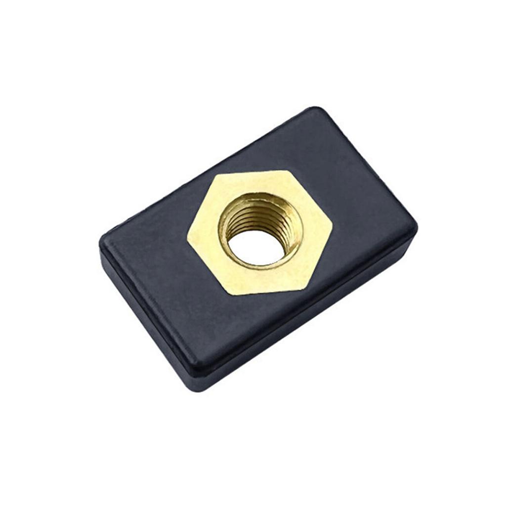 6mm Copper Sliding Nut Boat Rail Hardware Kayak Track Rail Copper Nut Fishing Rod Holder Mounting Base Nut Enduring