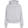 adidas Sportswear Hooded Zipper Loose Long Sleeve Sweatshirt Women Tops KR2746
